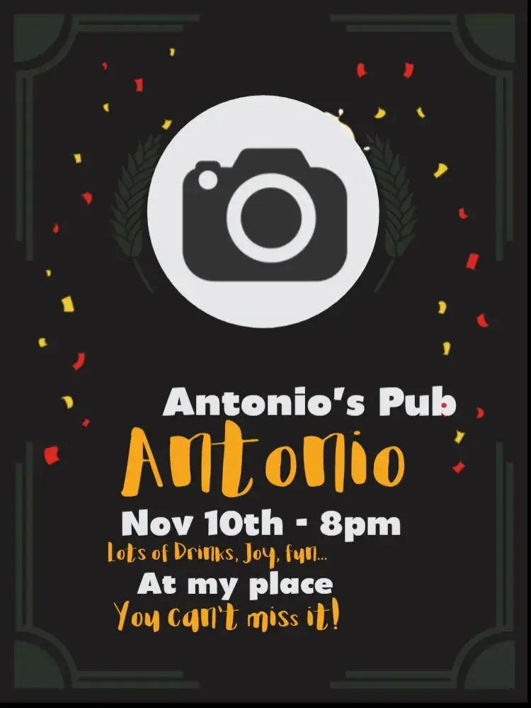Boteco Whatsapp invitation