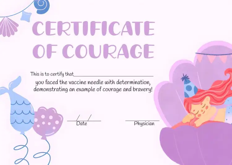 Invitation Art Of Courage Certificate Abc – Graduation theme colorful, playful, childlike, navy, fun