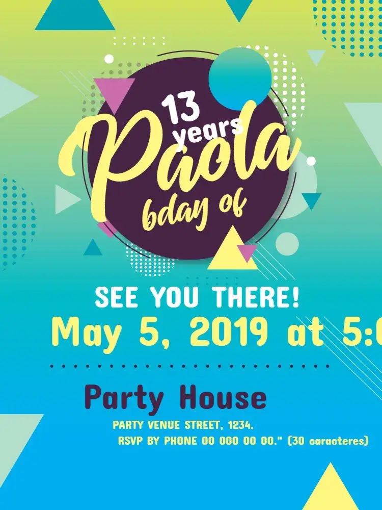 Green Party invitation