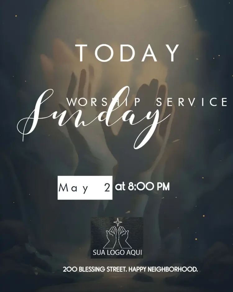Art For Sunday Worship Gospel Church invitation