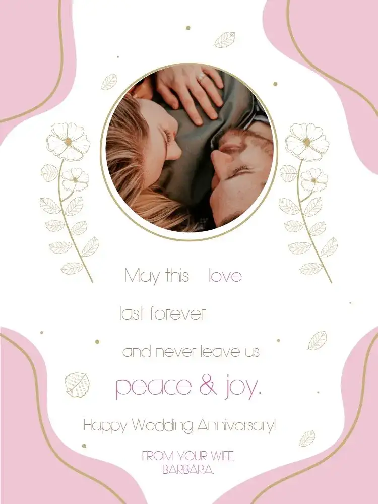 Invitation Wedding Celebration Card to Print Pink – Card theme floral, delicate, pink, golden, romantic