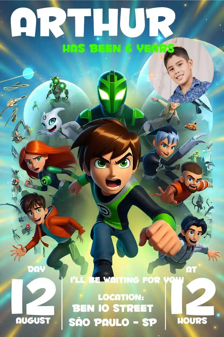 Ben 10 With Photo Ben10