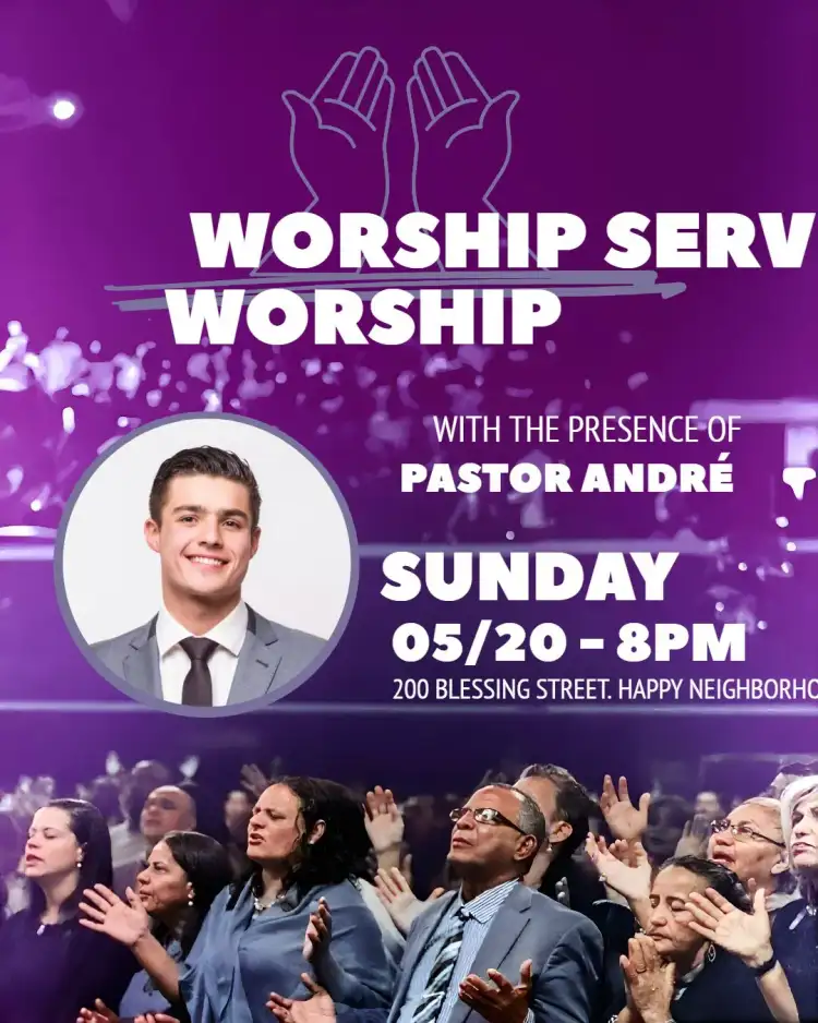 Art For Church Worship Service With Photo