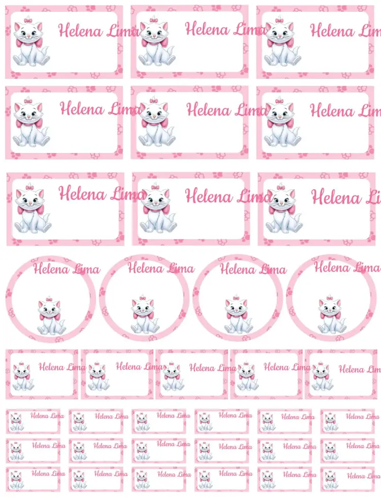 Marie Kitten invitation