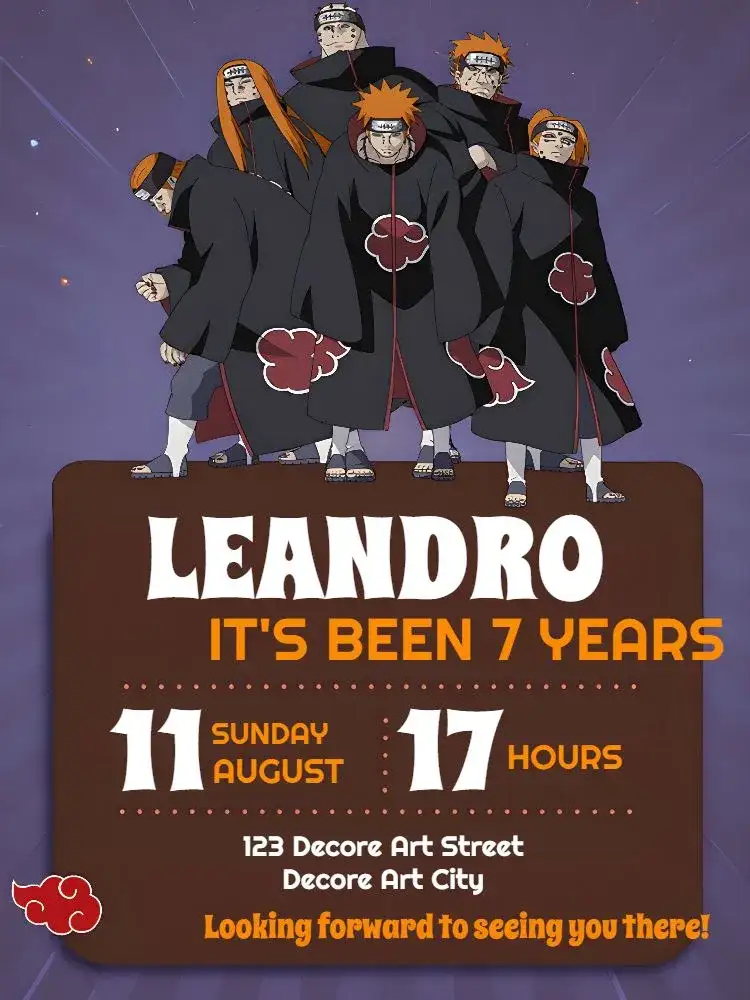 Akatsuki Brown Naruto