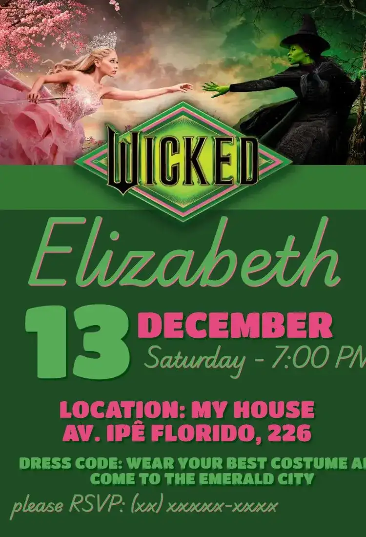 Glinda and Elphaba's Wicked Birthday