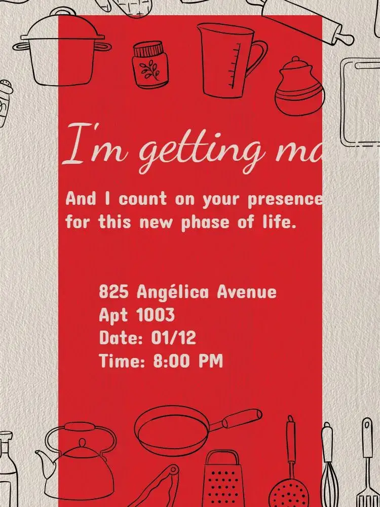 Bridal Shower Celebration Invitation