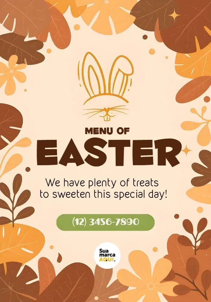 Invitation Easter Bunny Stories – Commemorative Dates theme colorful, fun, rabbit illustrations, chocolates, pastel, cheerful