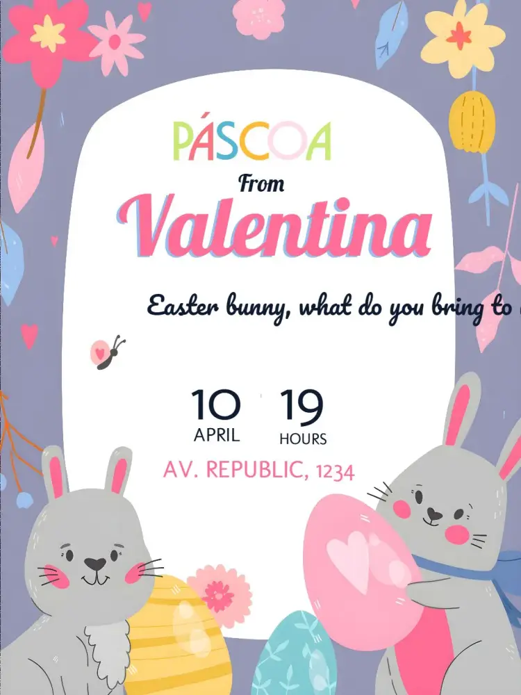 Easter Egg Hunt invitation