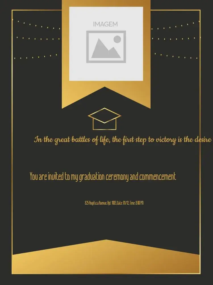Graduation Celebration invitation