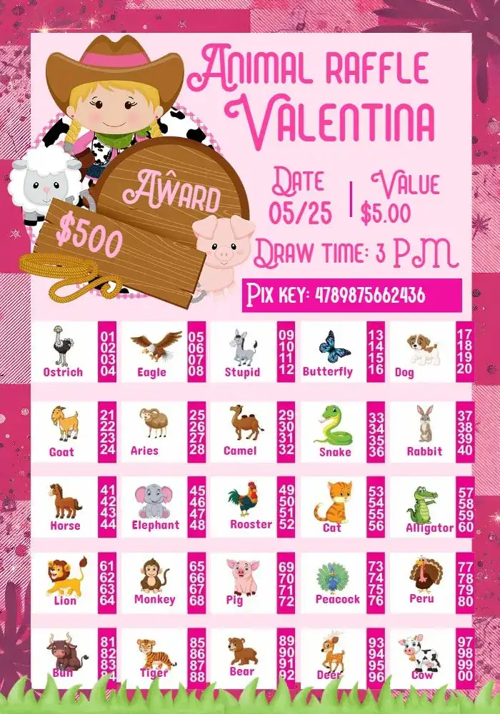 Invitation Raffle Farm Animal Party Animal – Raffle Tea theme farm, colorful, fun, rustic, childlike, animals