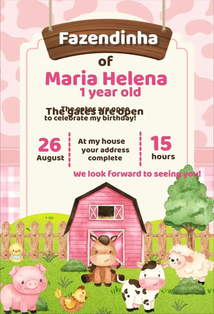 Farm invitation
