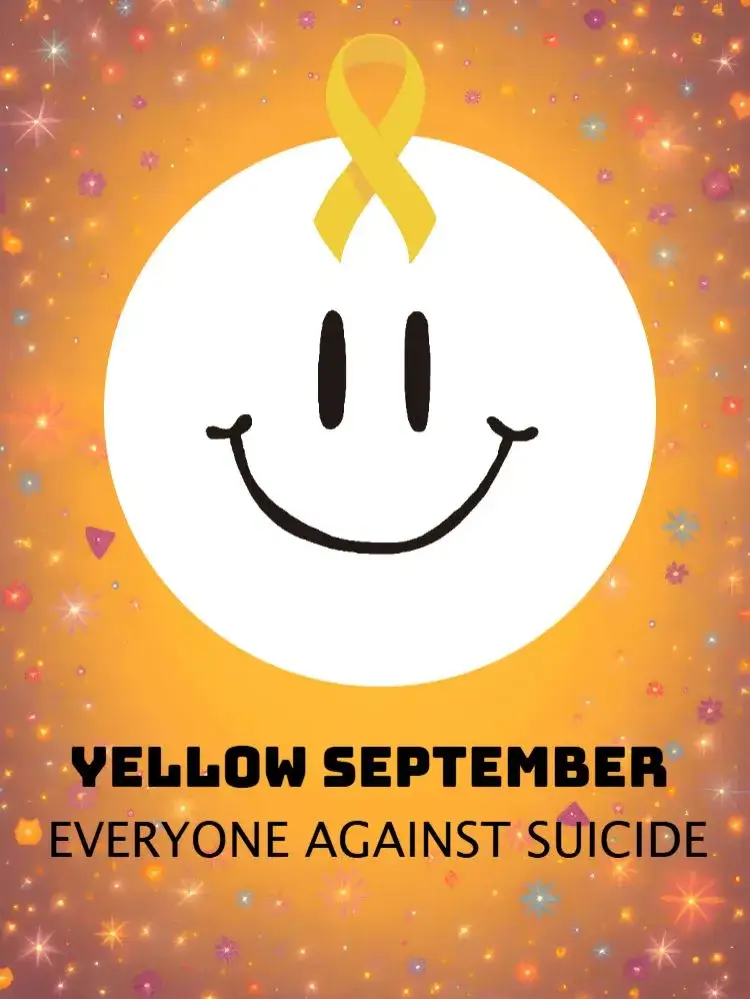 Invitation September Yellow White Campaign Post – Most searched for theme minimalist, modern, clean, subtle, luminous
