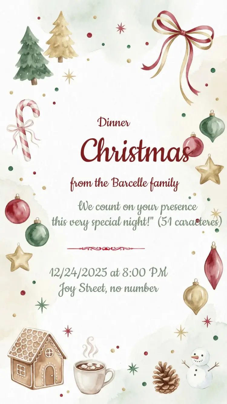 Christmas Party Invitation
