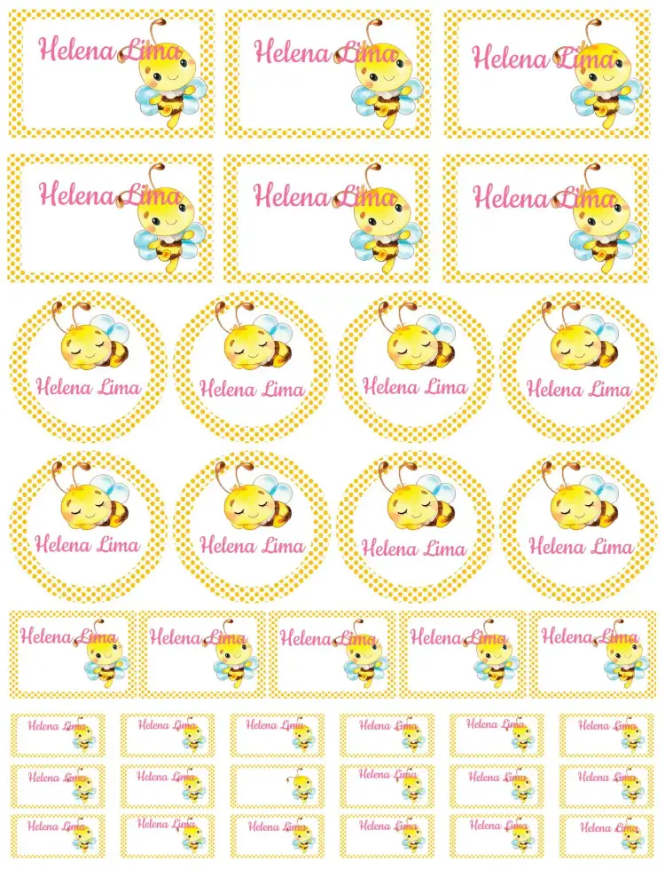 Invitation Bee – Card theme colorful, playful, themed, childlike, nature-themed, fun