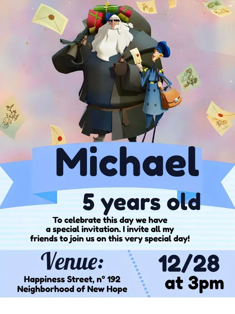 Klaus Mailman invitation