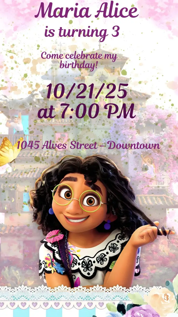 Charm invitation