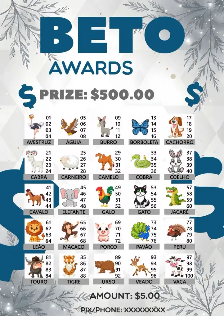 Invitation Raffle Of Animals Awards Card – Tickets theme colorful, fun, animals, modern, youthful