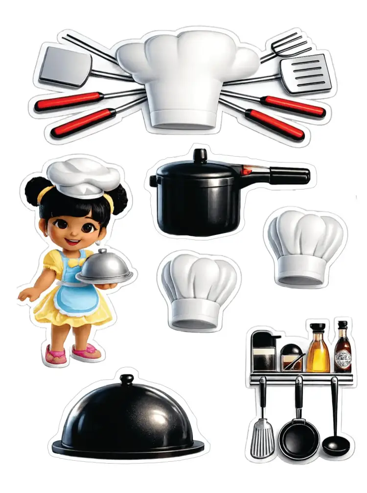 Chef Girl invitation