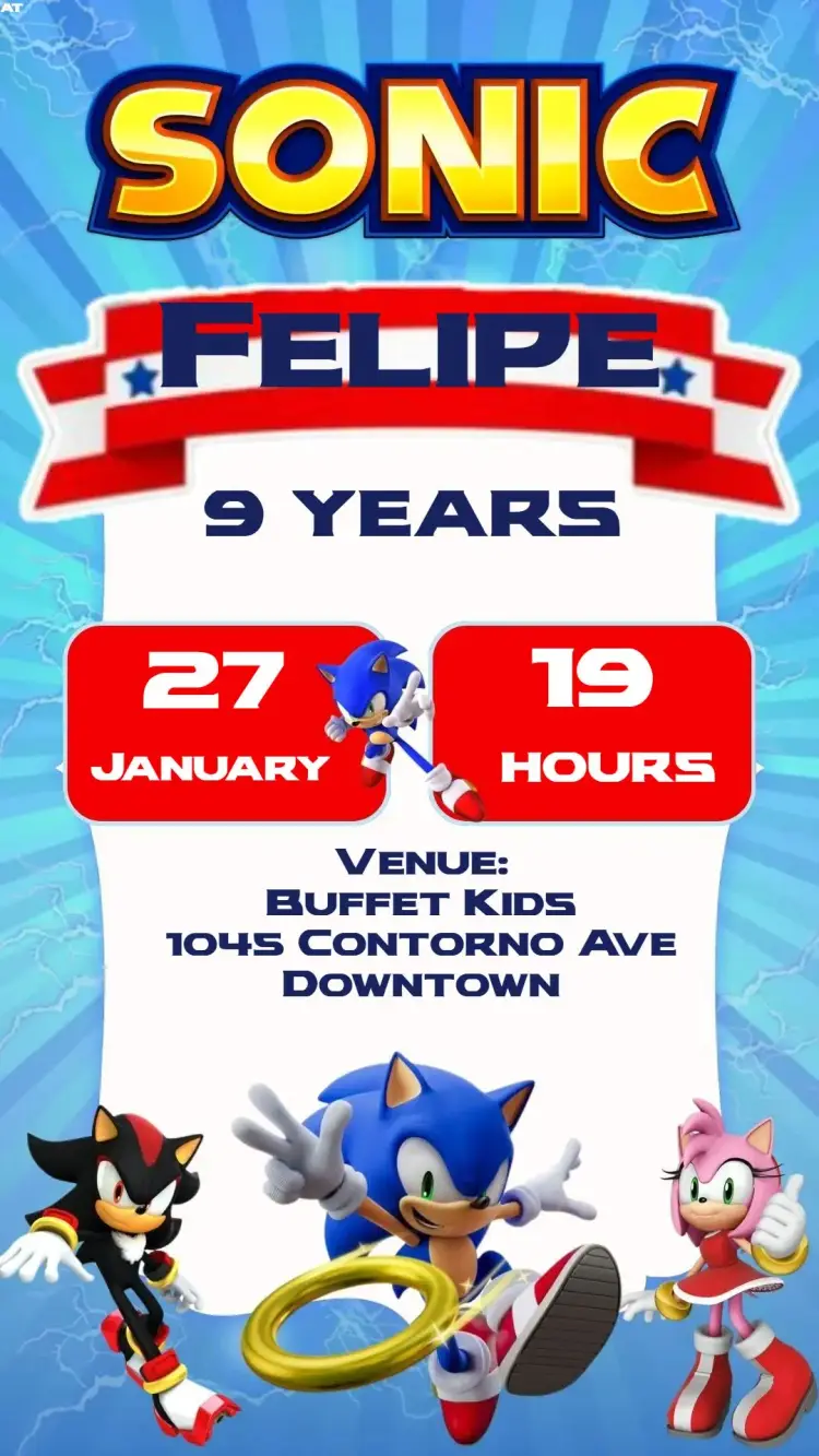 Sonic invitation