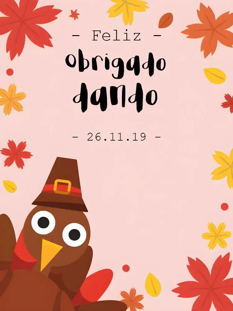 Post Thanksgiving Commemoration invitation
