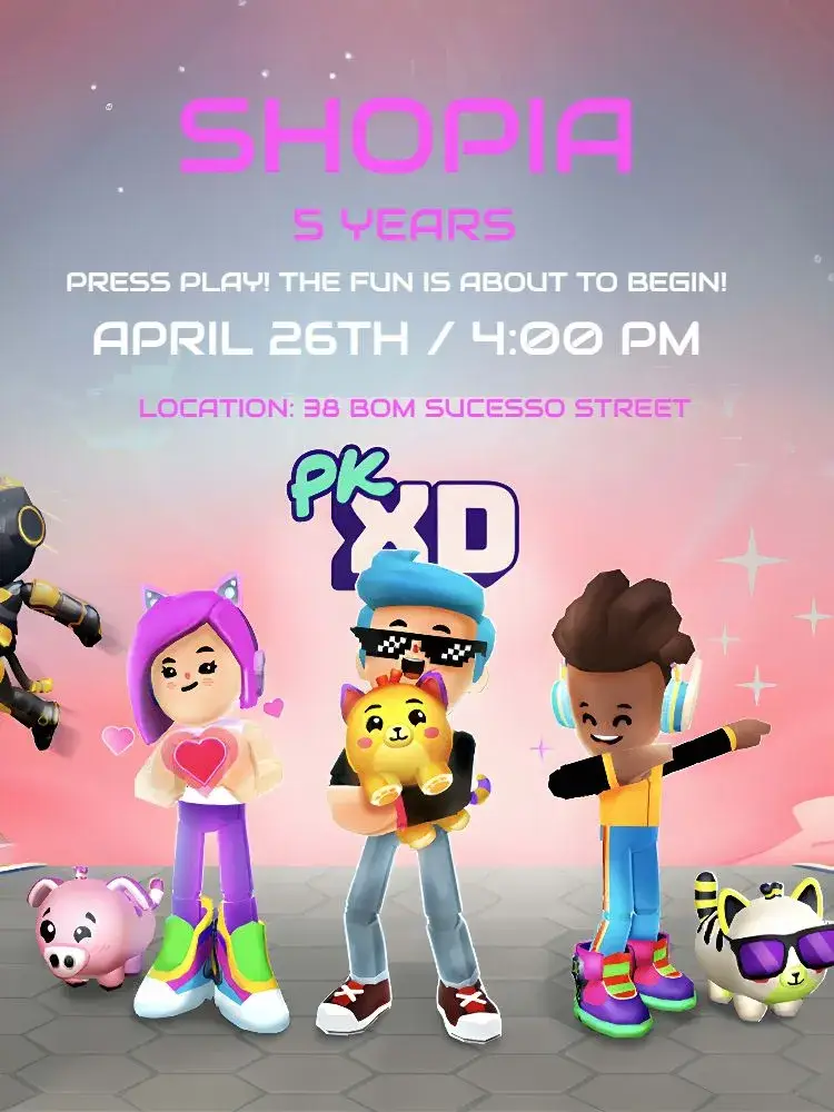 Pk Xd Colorful invitation