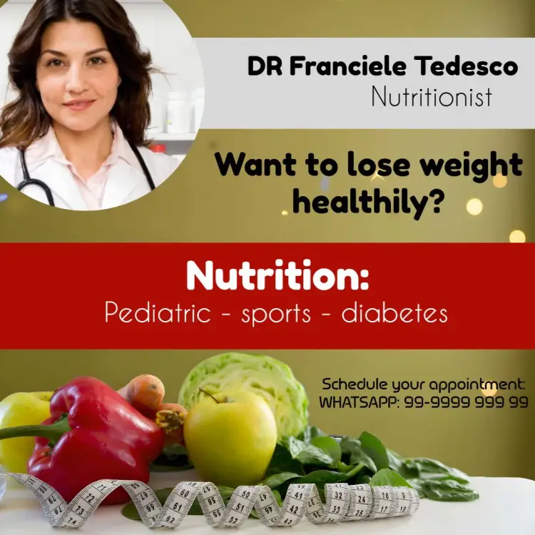 Post For Nutritionist With Gray Photo invitation