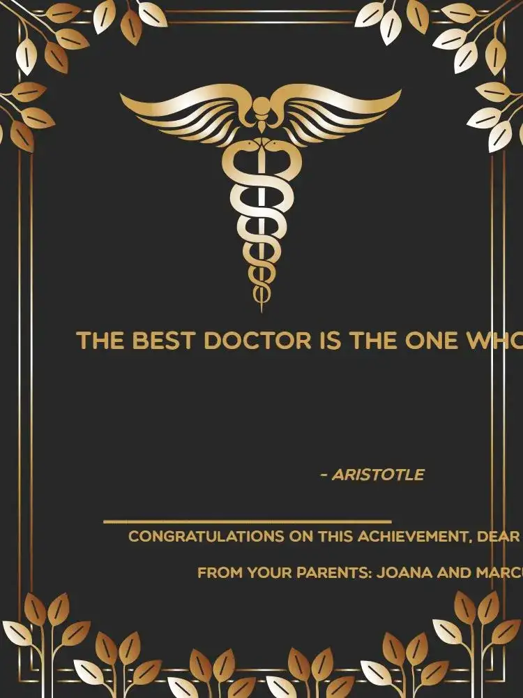 Medical Graduation Celebration Card