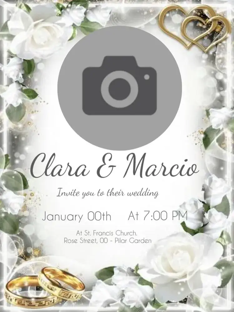 Invitation Rustic Roses Wedding Edit Garden – Wedding theme floral, rustic, nature, spring, delicate