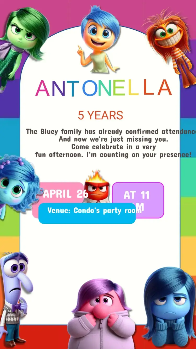 Birthday Invitation Joyfully