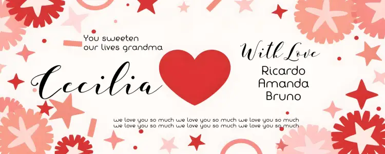 Invitation Art For Grandma Mom Mug – Most searched for theme delicate, familiar, colorful, modern, affectionate, artistic