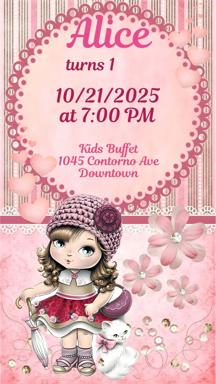 Jolie invitation