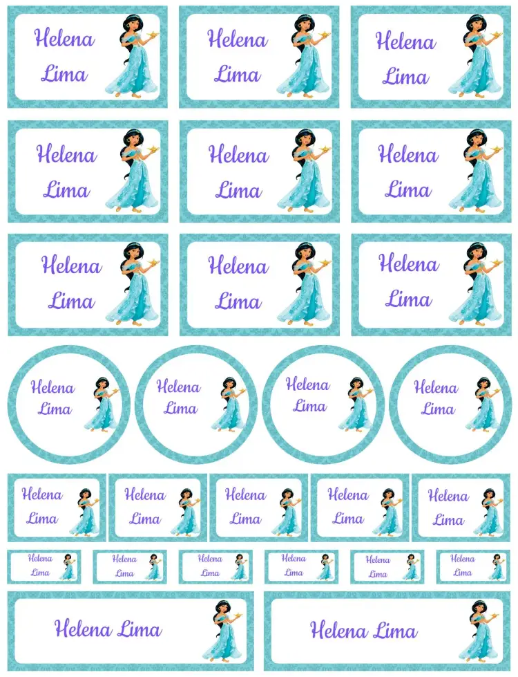 Invitation Princess Jasmine – Card theme vibrant colors, fairy tale elements, modern style, floral graphics, magical touch, inspired by Arabian culture