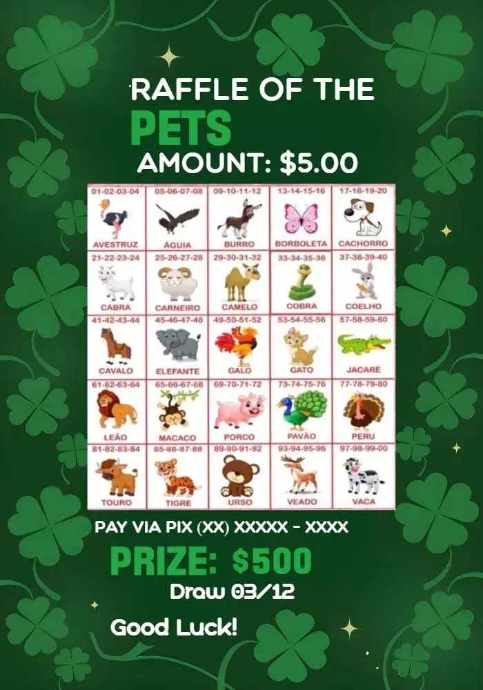 Invitation Raffle Of Animals Awards Little Animals – Tickets theme colorful, fun, animals, nature-themed, playful