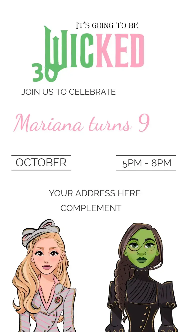 Wicked invitation