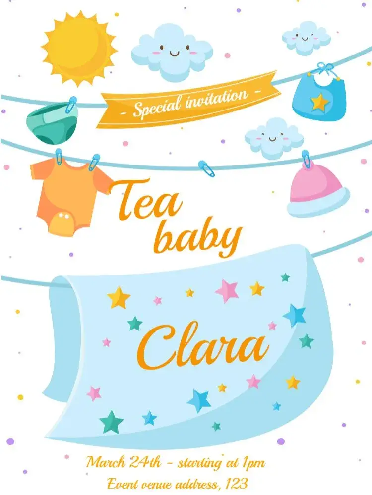 Baby Shower Family invitation