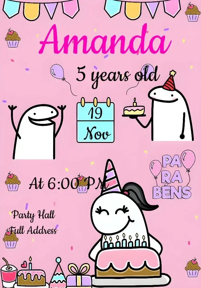 Flork Bentô invitation