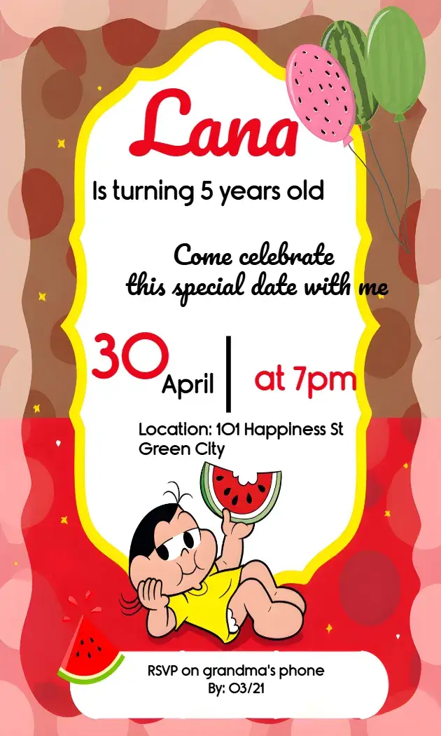Magali Monica invitation