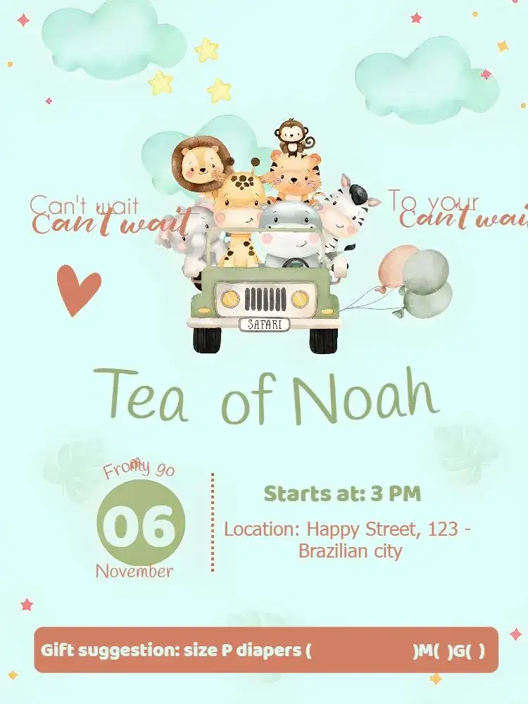 Safari Baby Shower