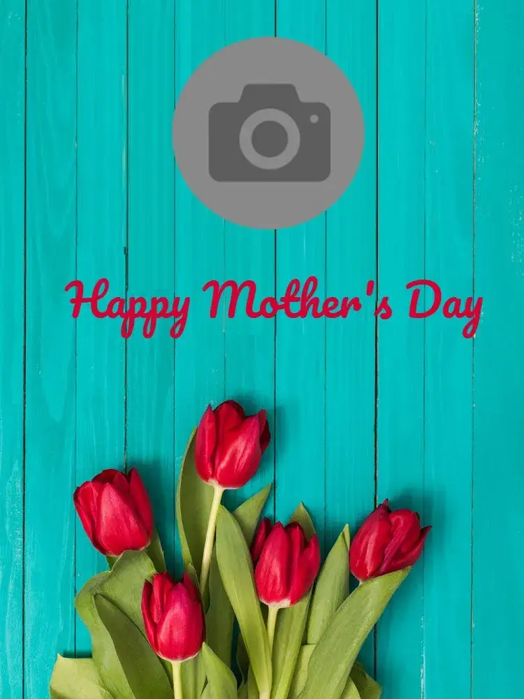 Personalized Mother's Day Card invitation