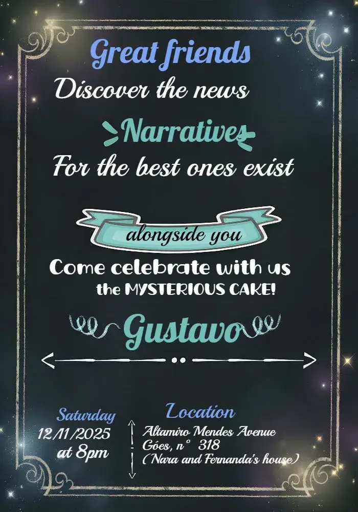 Invite Chalkboard Blackboard Chalk Minimalist editable and customizable