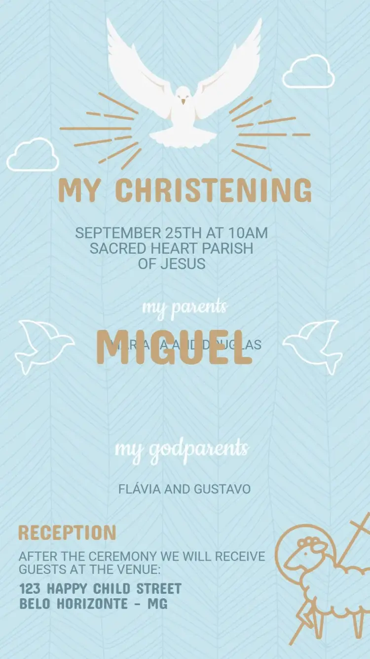 Baptism Invitation