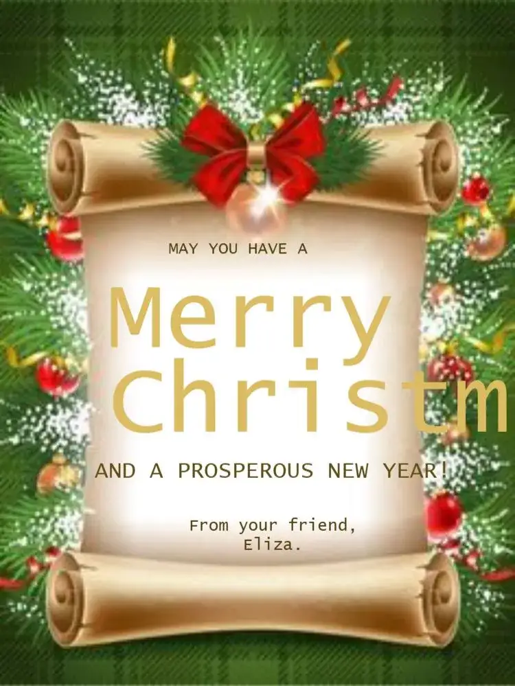 Invitation Dark Editable Christmas Card – Card theme dark, golden, elegant, modern, festive, seasonal