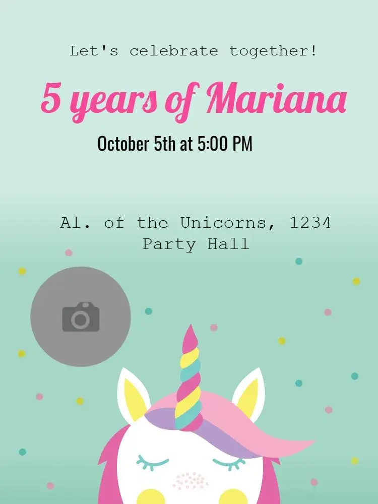 Green invitation