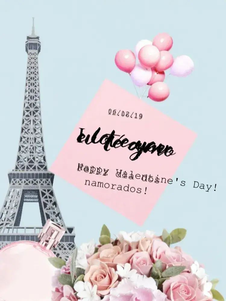 Valentine's Day Lovers Post invitation