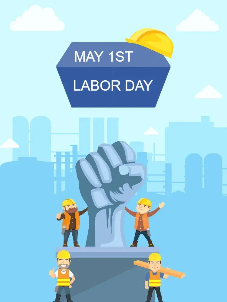 Digital Labor Day Card invitation
