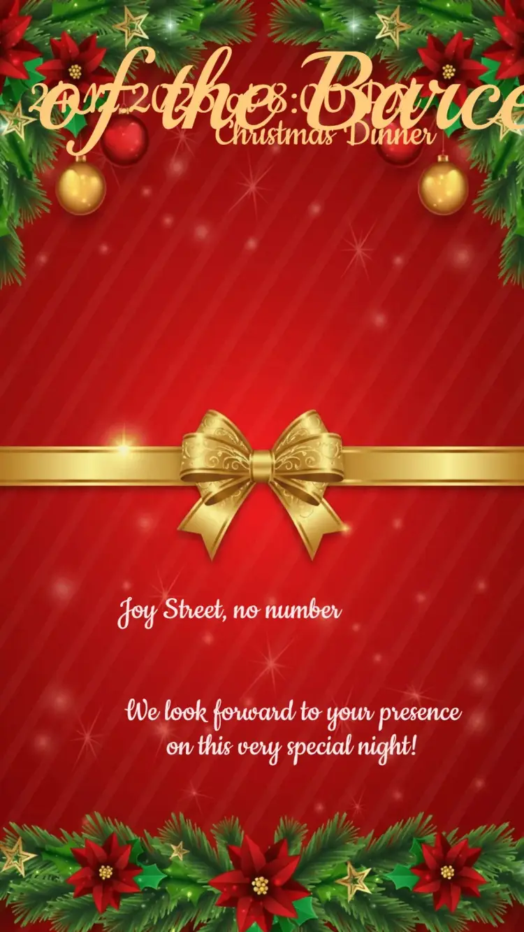 Christmas Party Invitation