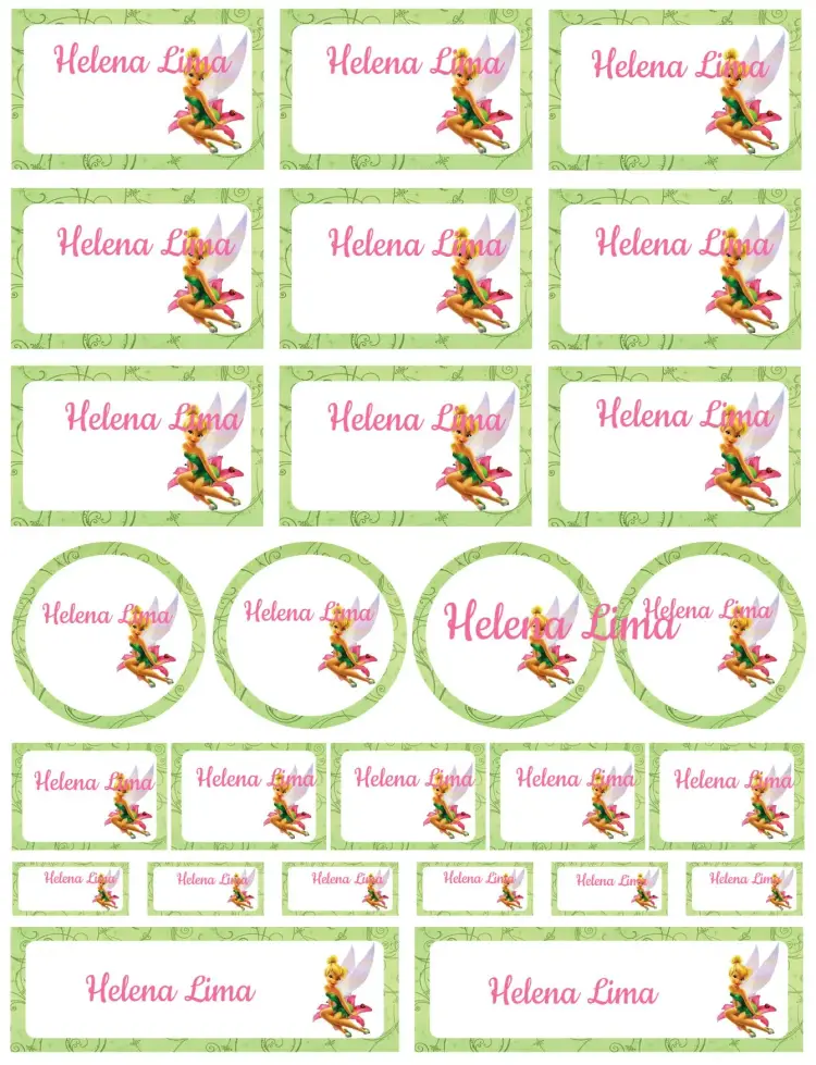 Tinkerbell invitation
