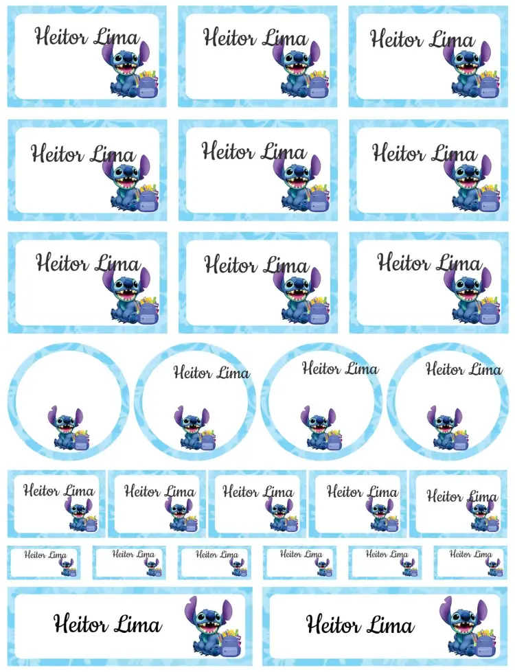 Stitch invitation