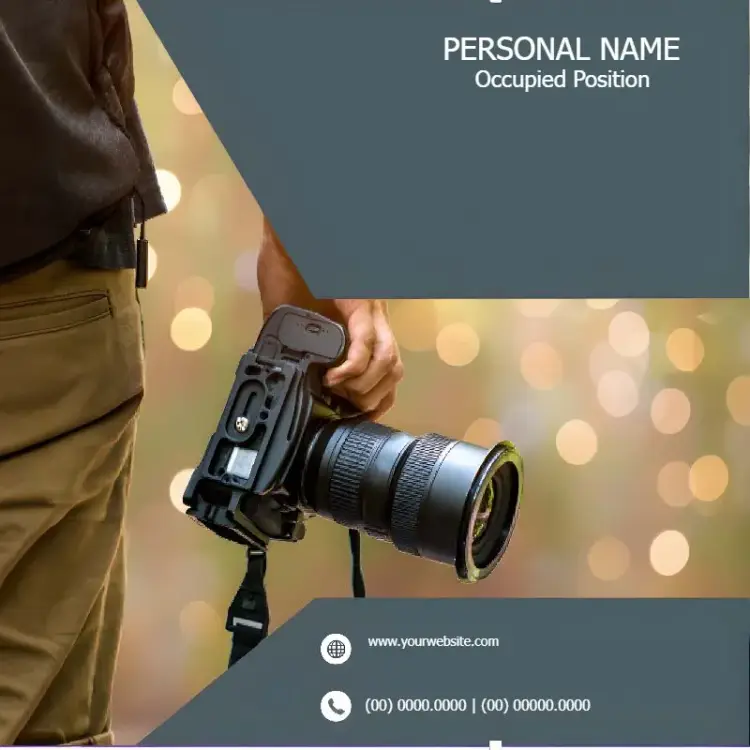 Post For Photographer Photography invitation